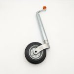 Atraminis ratukas Steelpress KM-01 Ø48 mm, cinkuotas, iki 150 kg