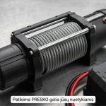 Elektrinė gervė PRESKO RAPTOR 13.5 – 12V, 6130 kg (13500 lbs)