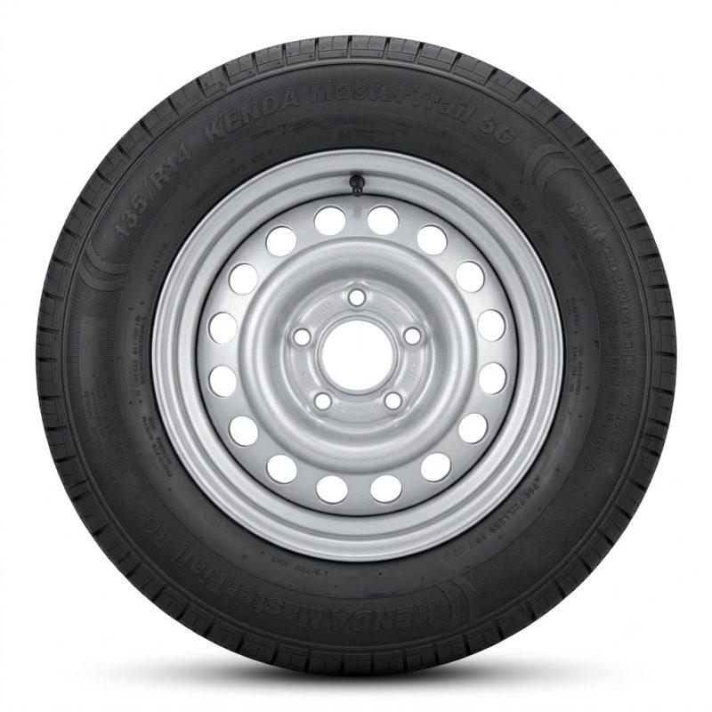 Ratas priekabai su padanga R14, 5x112, ET30, KENDA MasterTrail